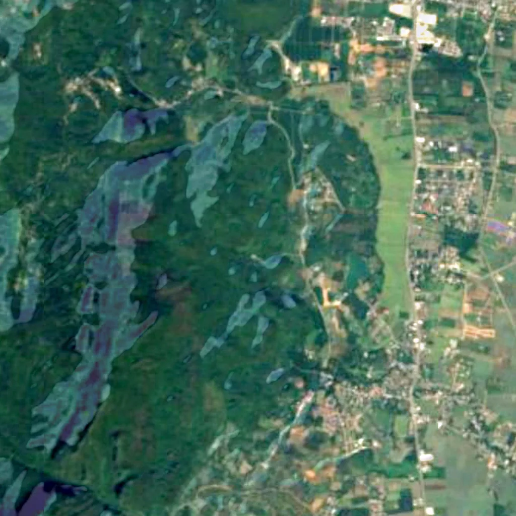 The ground above Tham Luang (Sentinel-2)
