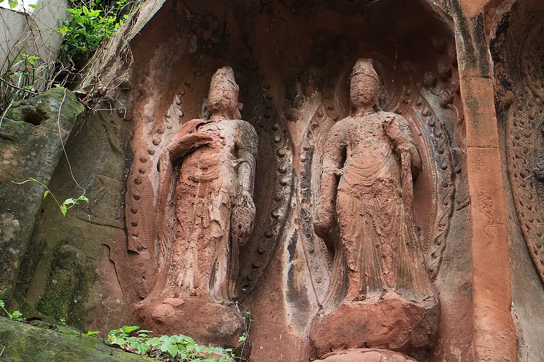 Qianfo Cave Jiajiang