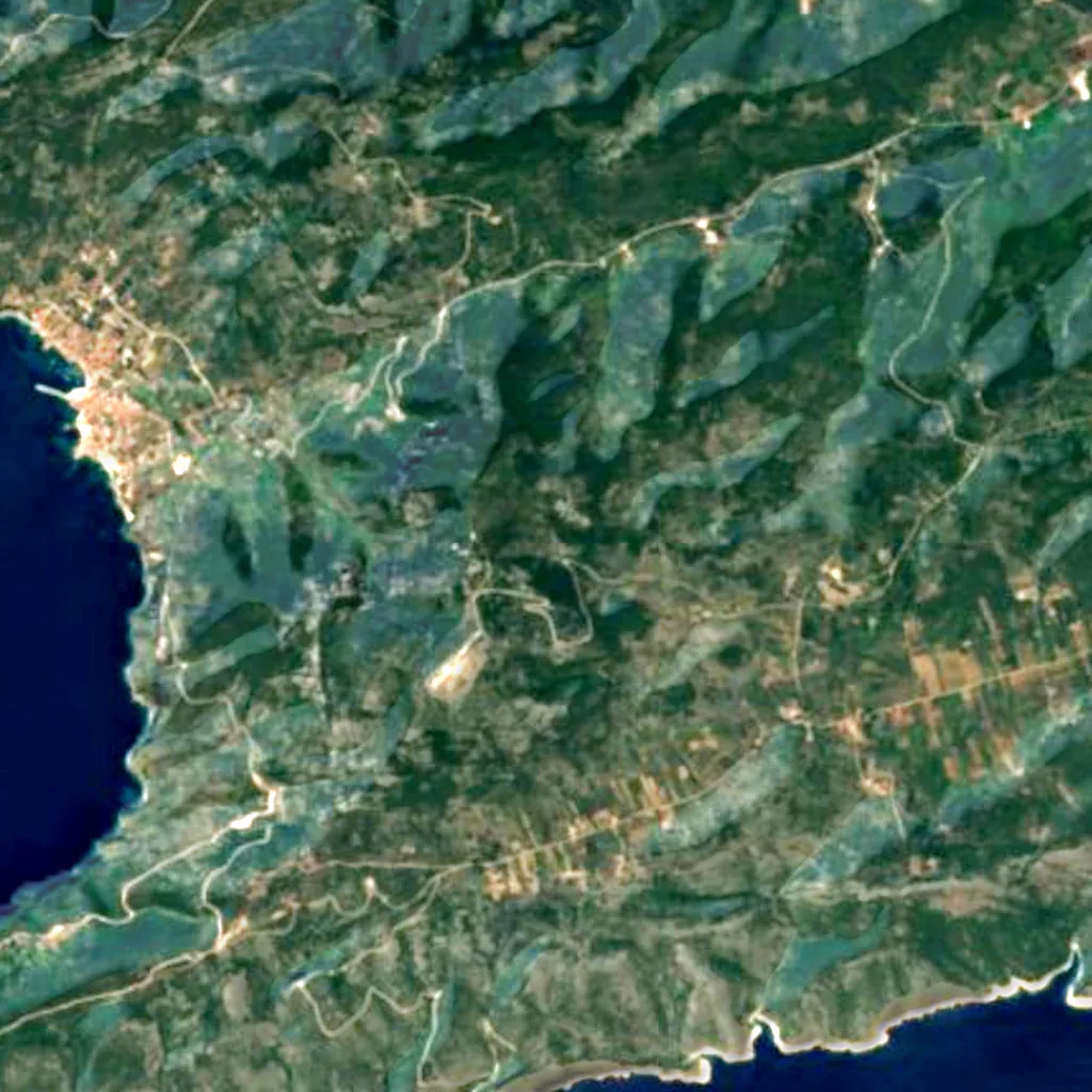 The ground above Tito’s Cave (Sentinel-2)
