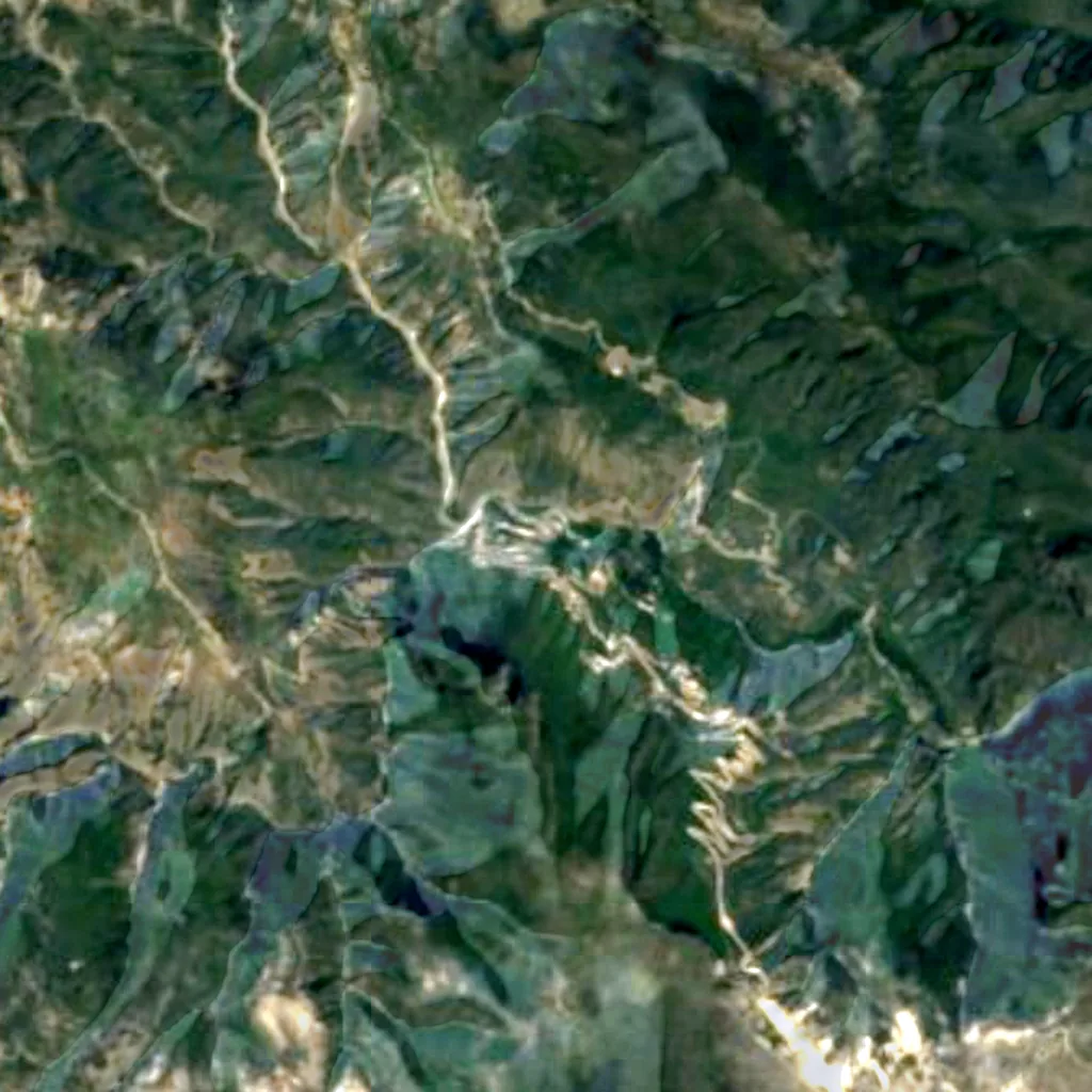 The ground above Tolantongo (Sentinel-2)
