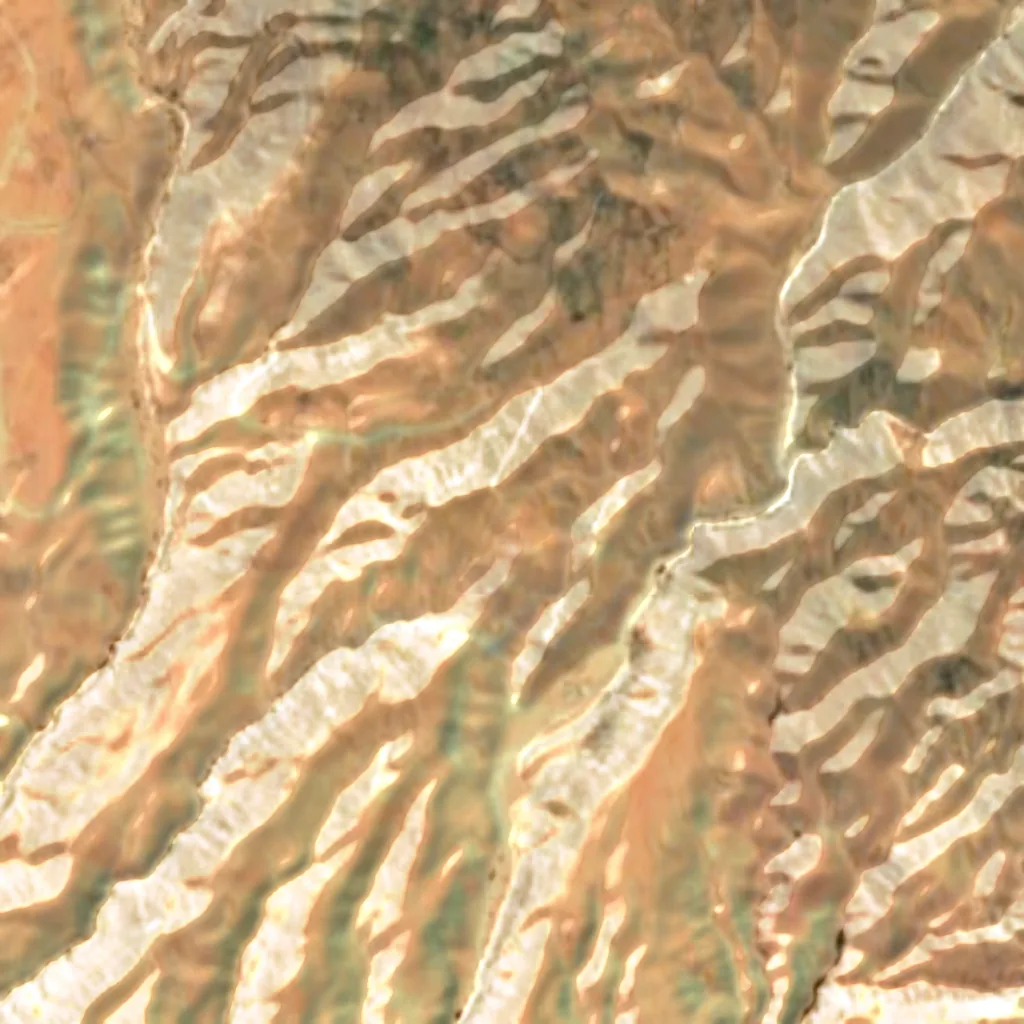 The ground above Toquepala Caves (Sentinel-2)
