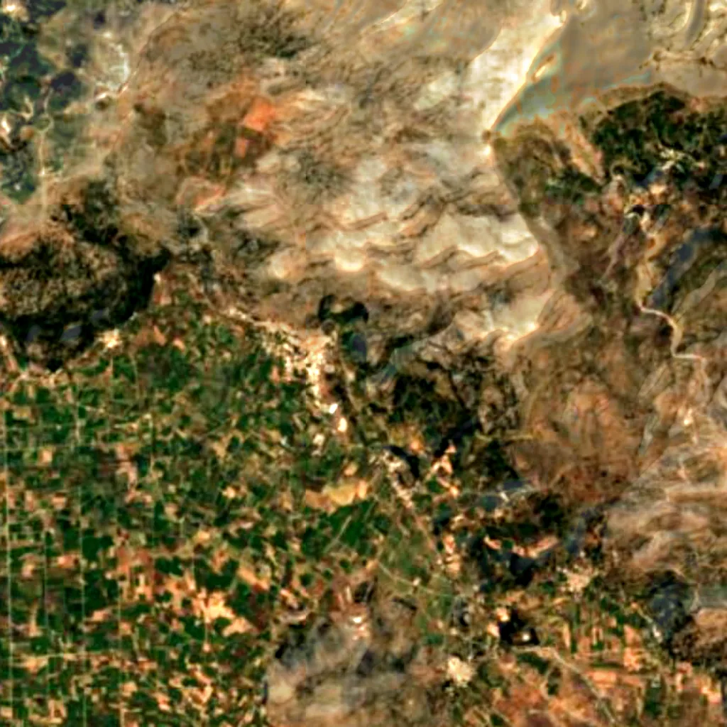 The ground above Trapeza, Crete (Sentinel-2)