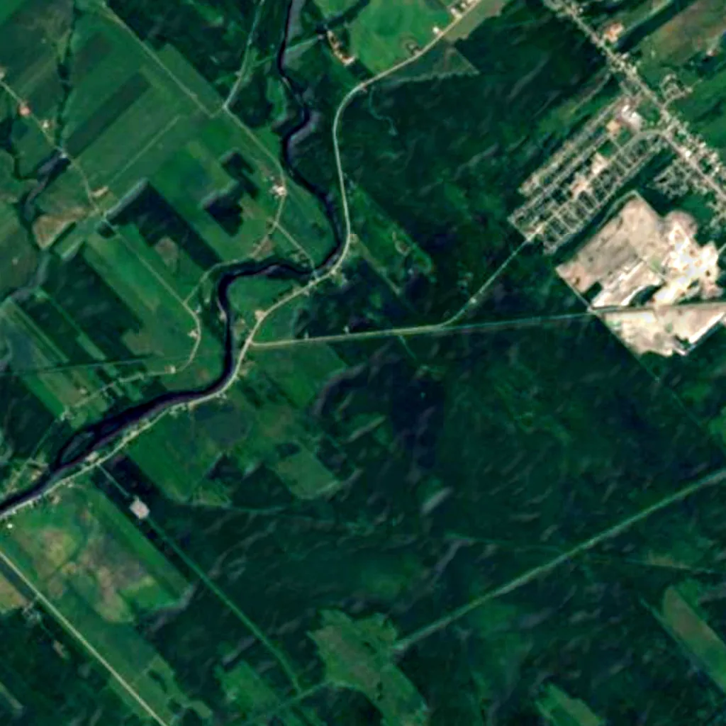 The ground above Trou du Diable (Sentinel-2)