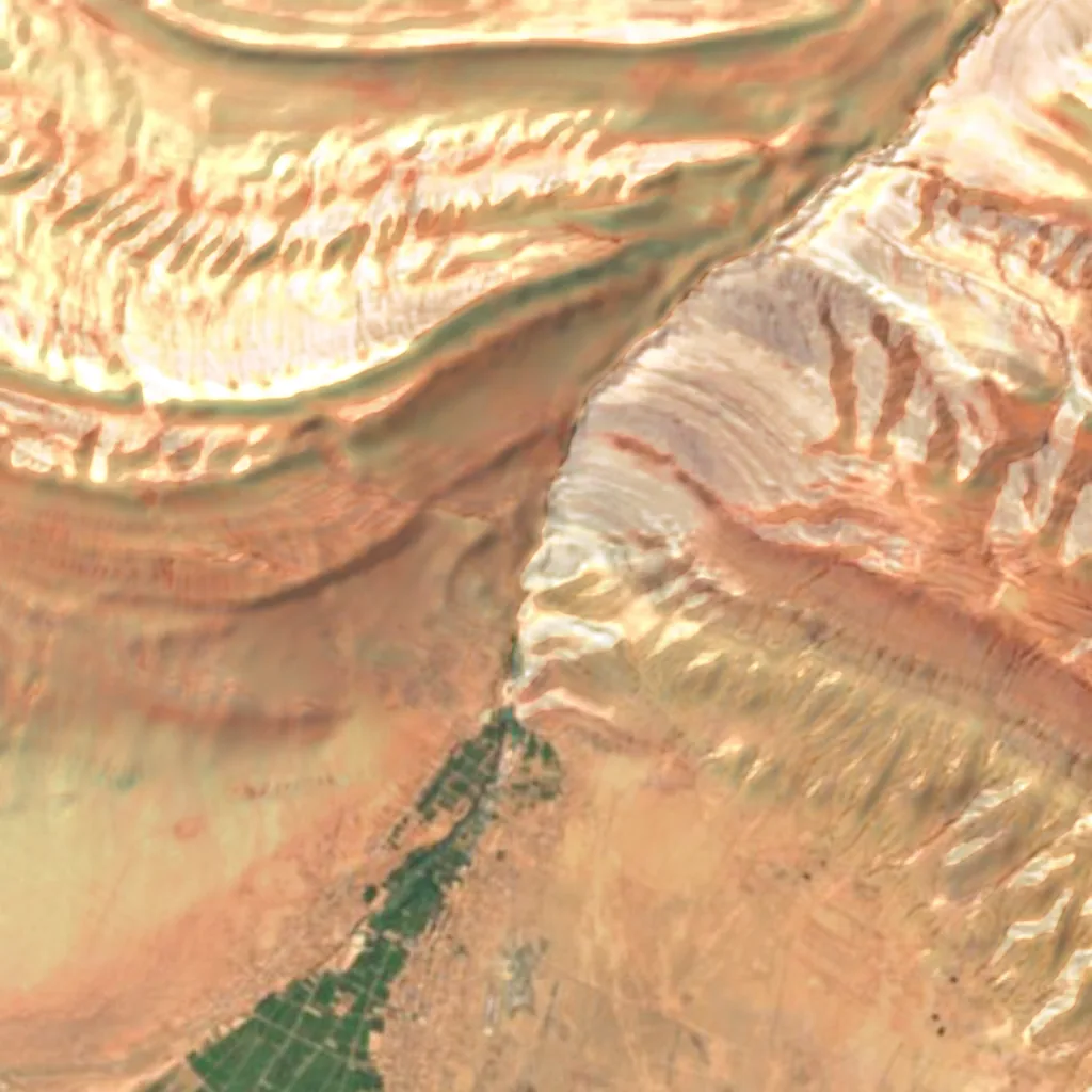 The ground above Tuyoq caves (Sentinel-2)