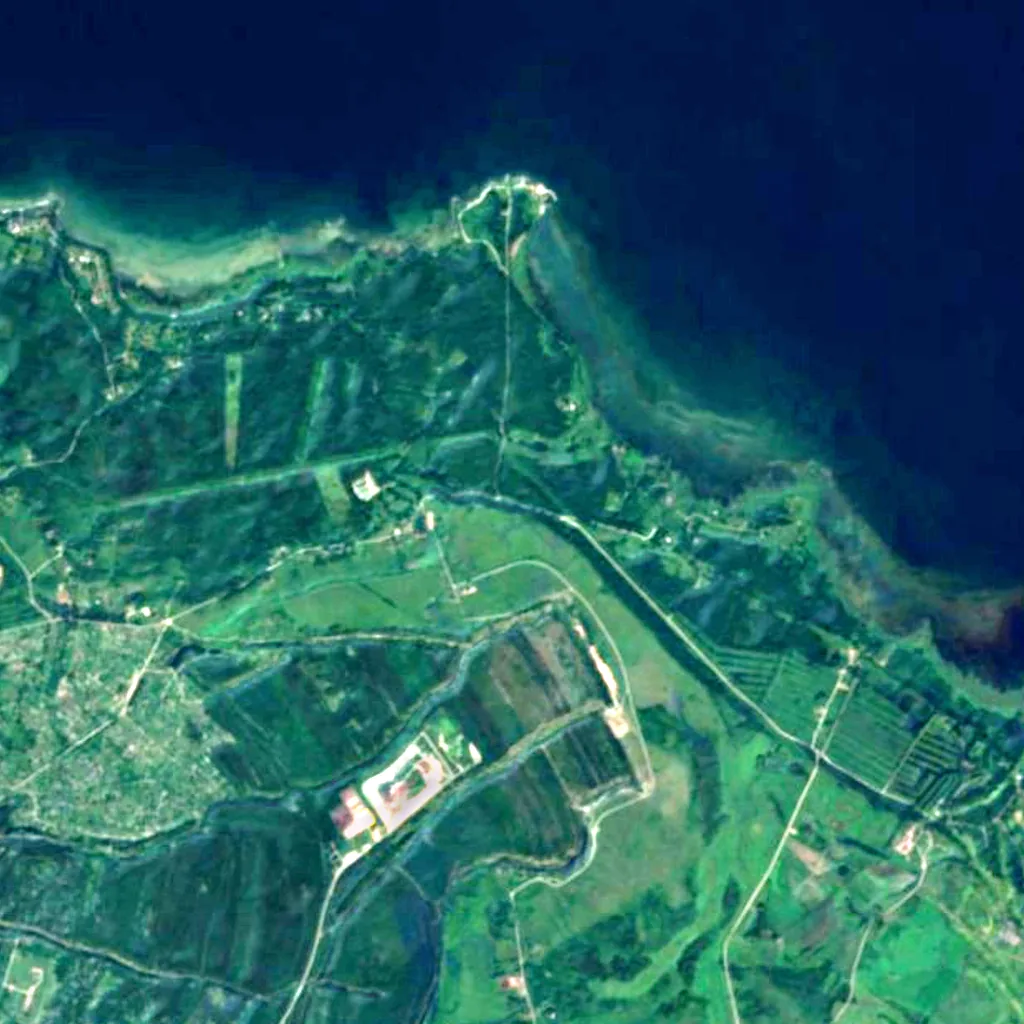 The ground above Ülgase caves (Sentinel-2)