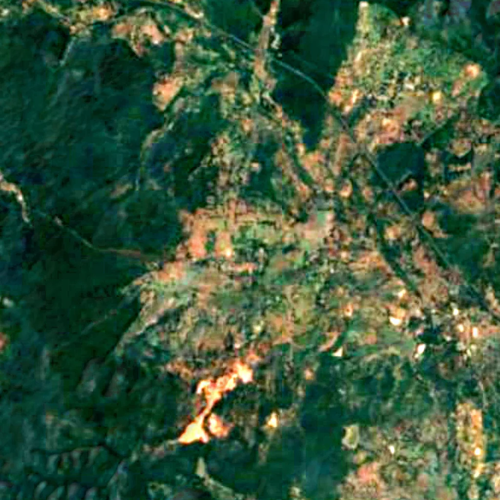 The ground above Vikramkhol (Sentinel-2)
