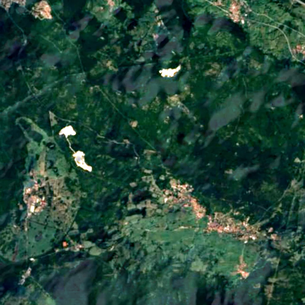 The ground above Vilenica Cave (Sentinel-2)