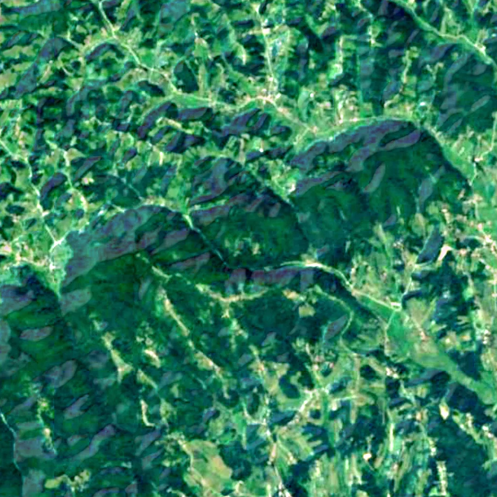 The ground above Vindija Cave (Sentinel-2)