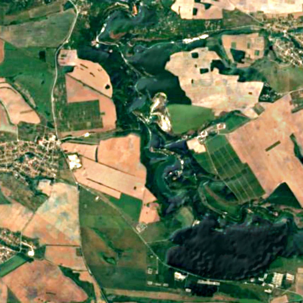 The ground above Wine Museum (Sentinel-2)