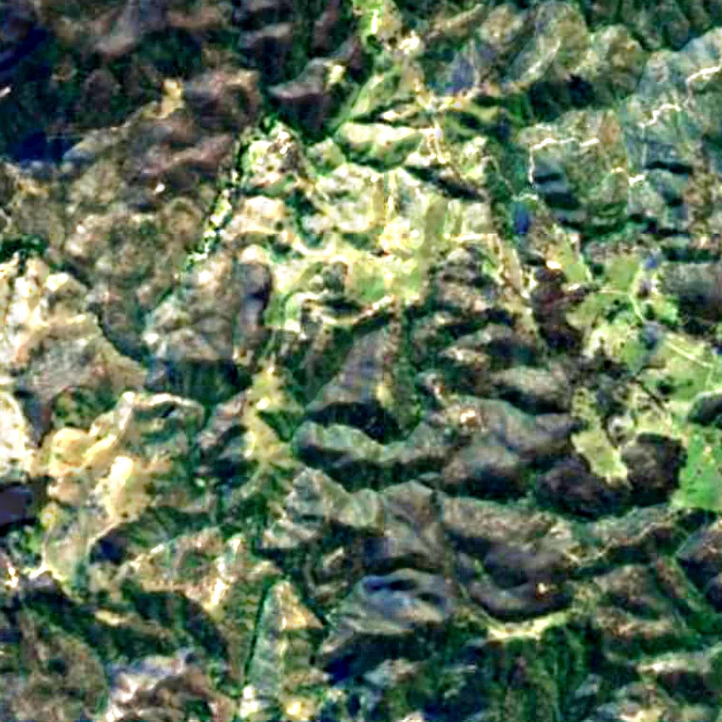 The ground above Wombeyan Caves (Sentinel-2)