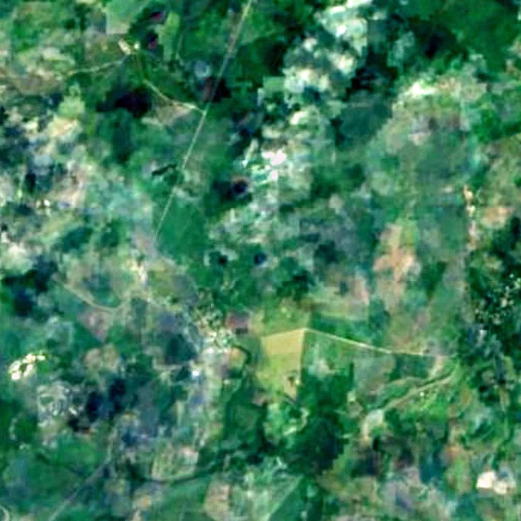 The ground above Zacatón (Sentinel-2)