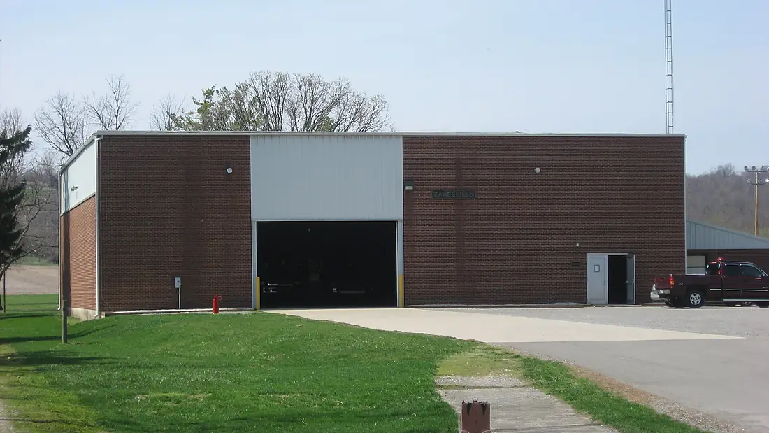 Fire department in Zanesfield