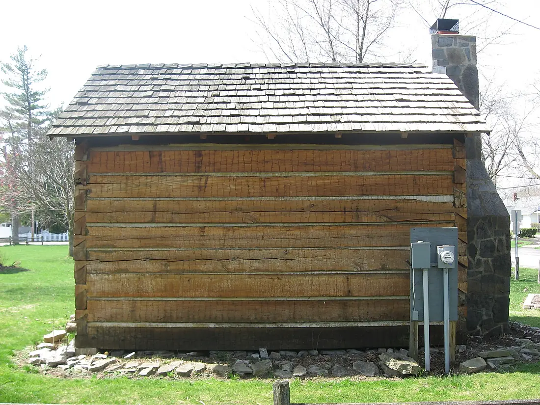 Ebeneezer Zane Cabin eastern side