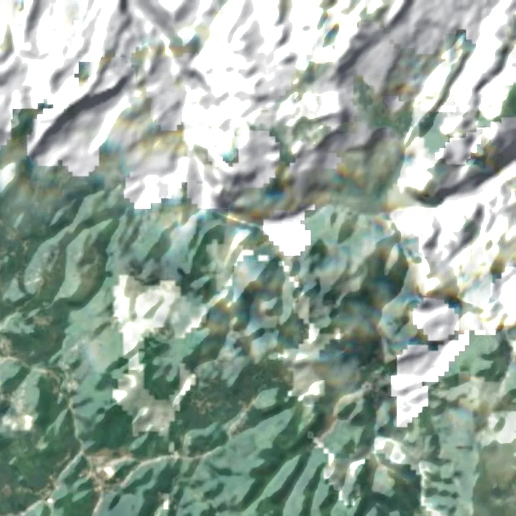The ground above Zhijin Cave (Sentinel-2)
