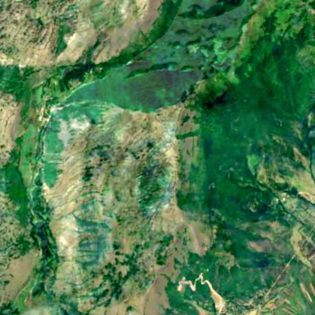 The ground above Zmejovica (Sentinel-2)