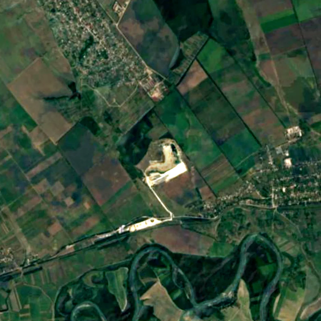 The ground above Zolushka/Emil Racoviță cave (Sentinel-2)
